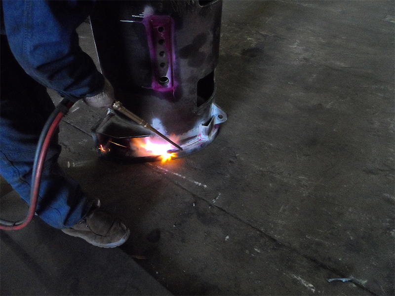 結構件工作現場(chǎng)